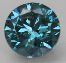 Certificat 0,71 Carat Vif Bleu