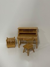 Dollhouse miniature desk - 1:12,