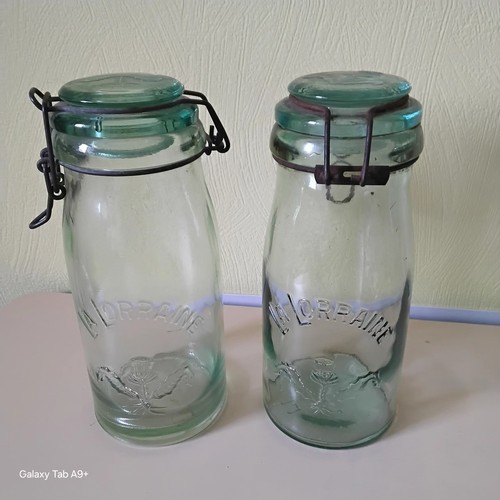 Anciens bocaux verre - 2,