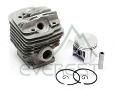 KIT PISTON CULASSE STIHL MARQUE EVEREST 034s 036 MS360 48mm PISTON PIN RING