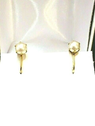 10k yellow gold pearl - 10k,