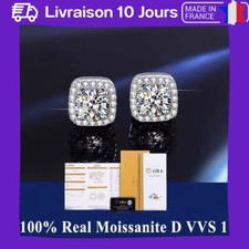 boucles d'oreilles diamant VVS