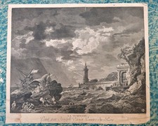 Gravure sur papier XVIIIème