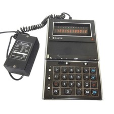 SANYO ICC-3101 CALCULATRICE DE BUREAU VINTAGE