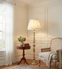 Pied D'Éclairage En Bois