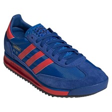 Adidas Originaux HOMME Sl 72 Rs Baskets Bleu Rouge Rétro Neuf avec Étiquettes