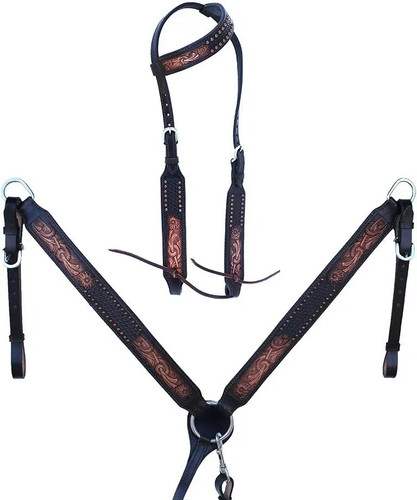 Ensemble western tack cuir - western, en