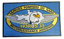 Tissu SAPEURS POMPIERS DU GARD
