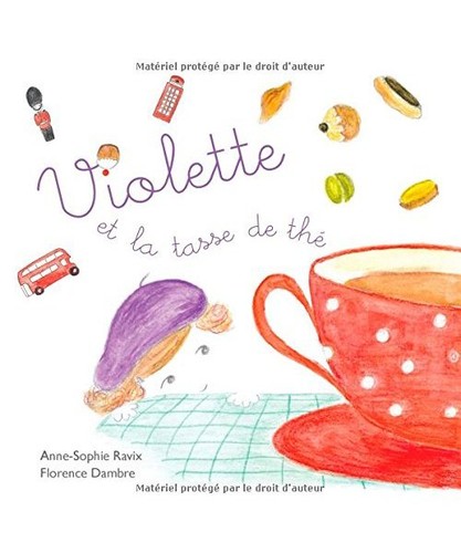 Violette tasse de thé - violette, la