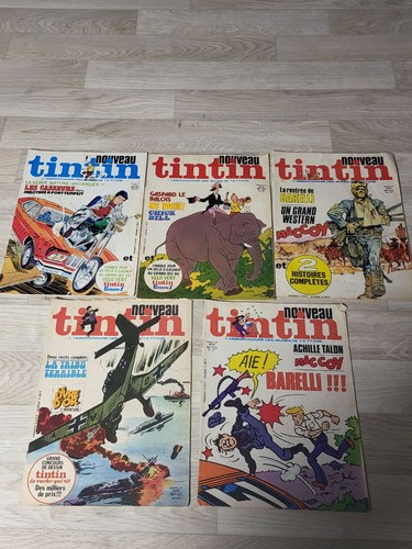 Lot 5 journaux - xk, –