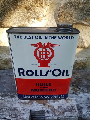 Ancien bidon huile - ,