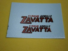 CIRQUE ACHILLE ZAVATTA