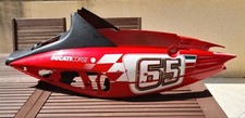 Coque arrière Malaguti F12 Ducati Corse Rouge 