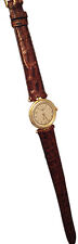 LONGINES OROLOGIO DONNA ORO MASSICCIO COCCODRILLO WATCH WOMAN GOLD CROCODILE