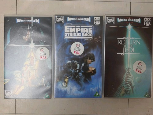 Rare trilogue vhs - star, wars