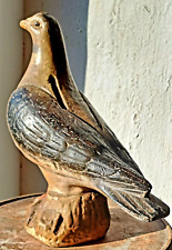 Grand TIRELIRE à casser plâtre "pigeon voyageur"