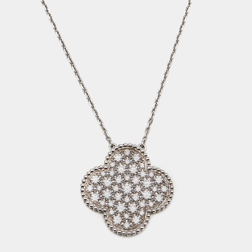 Collier blanc 18 - collier, carats