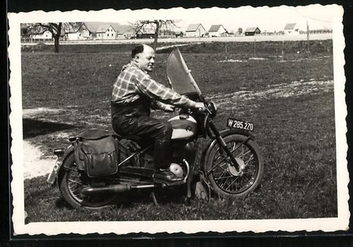 Photographie moto puch - moto,