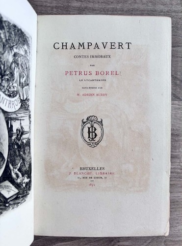 Pétrus borel champavert - borel,