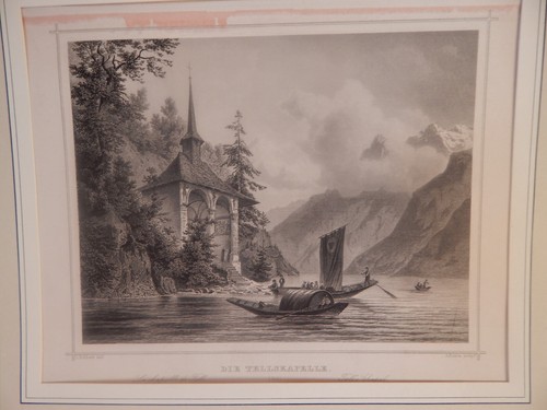 Lithographie suisse xixème - lithographie,