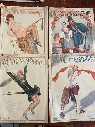 Lot revues vie - 4, parisienne