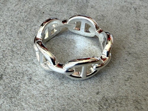 Bague hermes neuve argent - hermes,