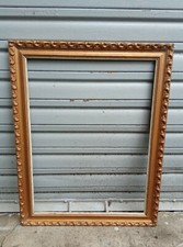 Cadre en bois et stucs dorés du début XXe siècle - Style Louis XVI 