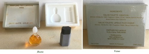 Miniature parfum ted - parfum,