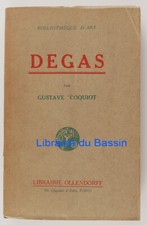 Degas Gustave Coquiot 1924