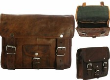 Sacoches de selle neuves pochette moto cuir marron 2 sacs sacoches sacoches d...