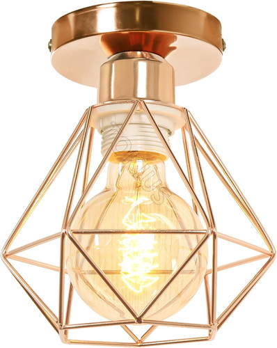 Plafonnier industriel vintage - plafonnier,