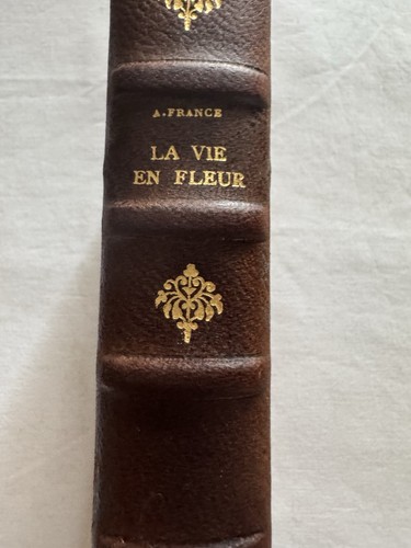 Vie fleur anatole france - vie,
