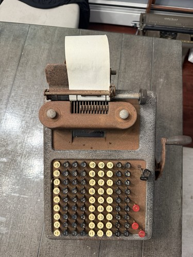 Mechanical calculator