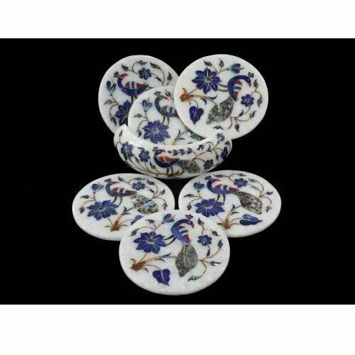 Marbre coaster set lapis - marbre,