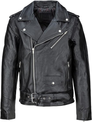 Veste cuir avec - cuir,