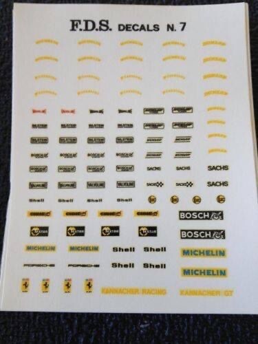 Automodelli n 7 decal - f.d.s.,