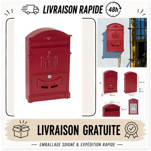 Boîte aux lettres murale