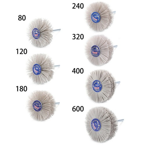Brosse fil polir roue - brosse,
