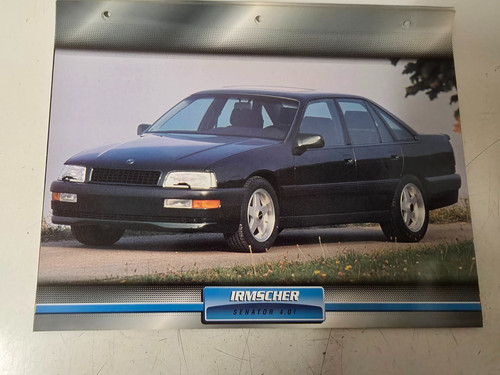 Opel irmscher senator - irmscher,