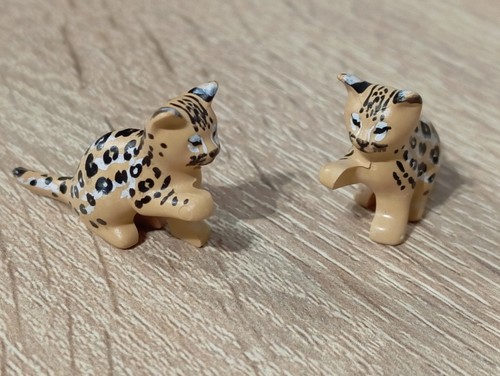 Playmobil young ocelot - x2,
