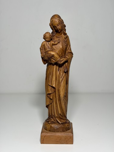 Statue vierge marie - statue, à