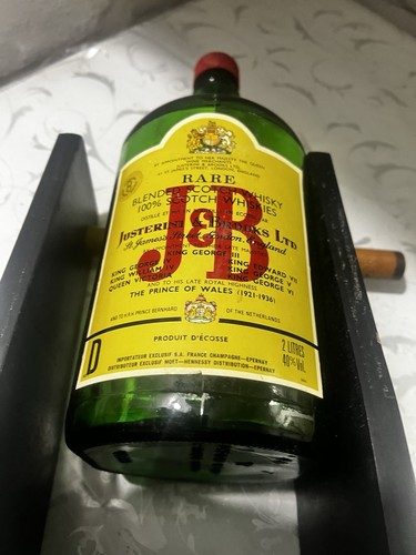 Bouteille whisky j b - whisky, j&b