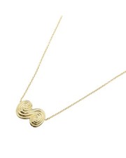 Preloved tiffany & co Swirl Pendant Necklace Women Gold One Size