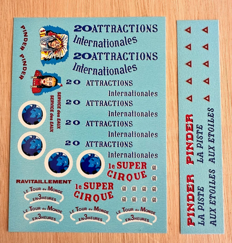 Planche décalcomanies - planche,