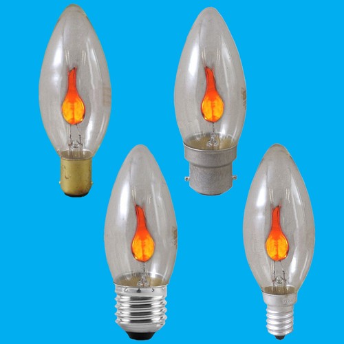 Ampoule lustre flamme - ampoule, À