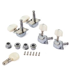  5 Pcs Banjo Semi-fermé Machine Head Tuning Tuner Peg Key avec 4 douilles pour
