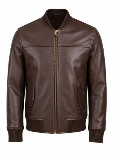 Blouson bombardier cuir - blouson,