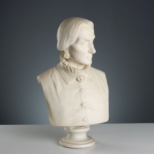 Buste ancien une noble - d'une, dame