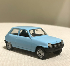 Miniature Renault 5 R5 bleu
