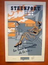 VALLES EX LIBRIS signé SERIGRAPHIE LES MAITRES DE L'ORGE HET B GEVAAR  NEUF